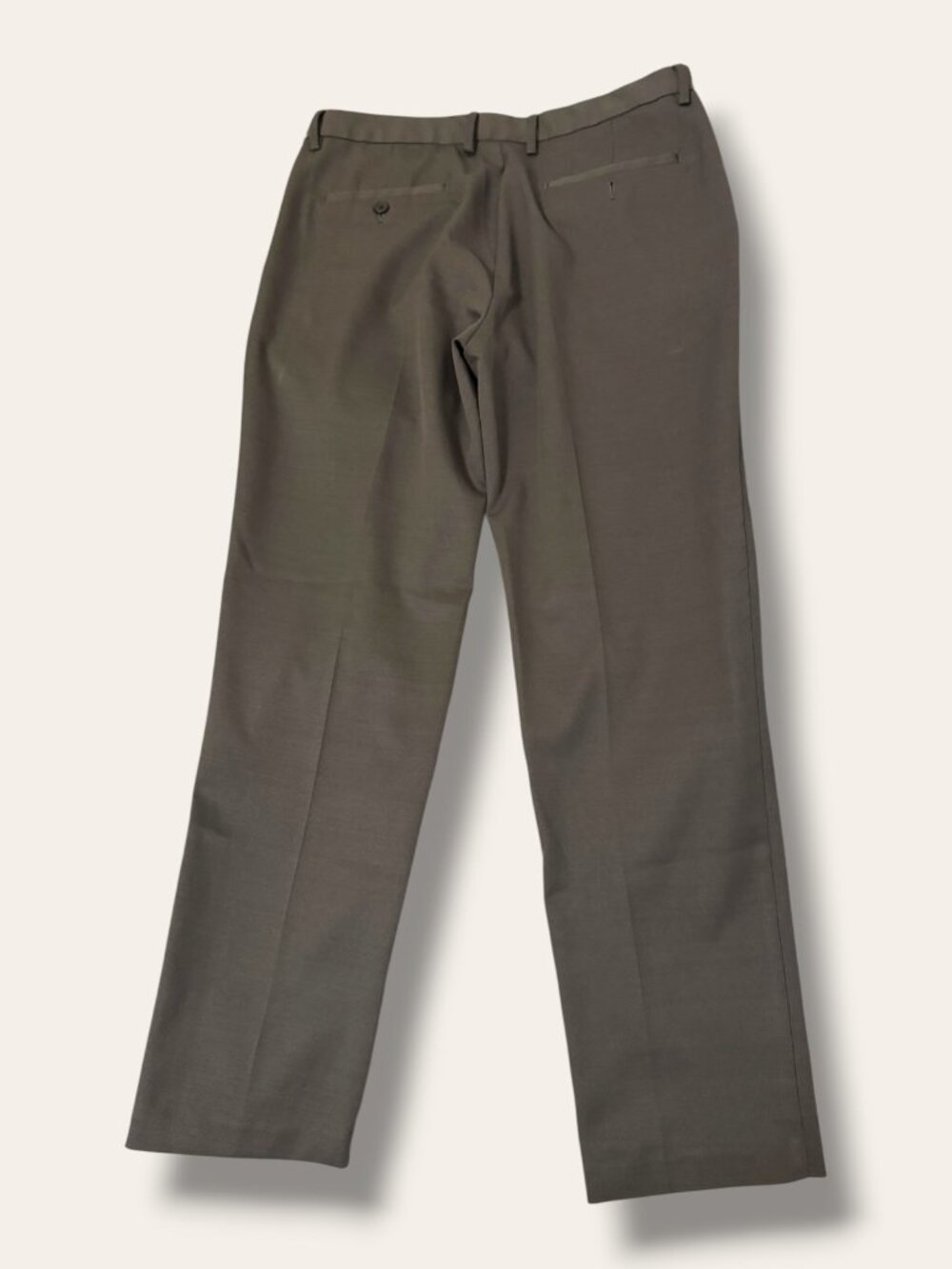 Kenneth Cole Reaction Pants Mens 34 X 30 Gray Dress Flat Front Slacks Workwear - Picture 3 of 10